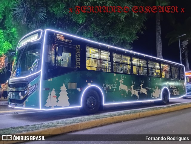 Transtusa - Transporte e Turismo Santo Antônio 2410 na cidade de Joinville, Santa Catarina, Brasil, por Fernando Rodrigues. Número da foto: #12595970.