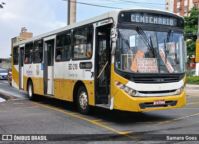 Belém Rio Transportes BD-216 na cidade de Belém, Pará, Brasil, por Samara Goes. Número da foto: #12594173.