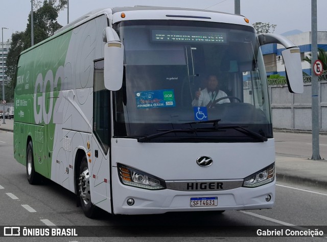 Higer KLQ111HYAEV na cidade de Rio de Janeiro, Rio de Janeiro, Brasil, por Gabriel Conceição. Número da foto: #12593820.