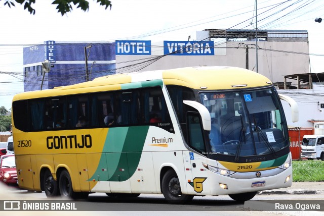 Empresa Gontijo de Transportes 21520 na cidade de Vitória da Conquista, Bahia, Brasil, por Rava Ogawa. Número da foto: #12594117.