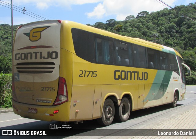 Empresa Gontijo de Transportes 21715 na cidade de Juiz de Fora, Minas Gerais, Brasil, por Leonardo Daniel. Número da foto: #12594595.