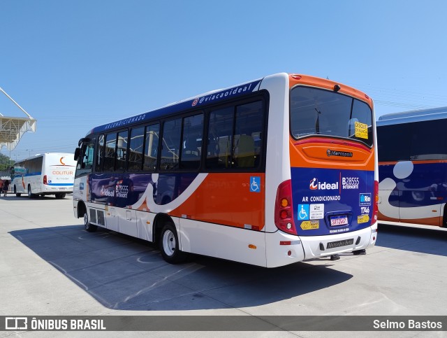 Viação Ideal B28555 na cidade de Duque de Caxias, Rio de Janeiro, Brasil, por Selmo Bastos. Número da foto: #12593417.