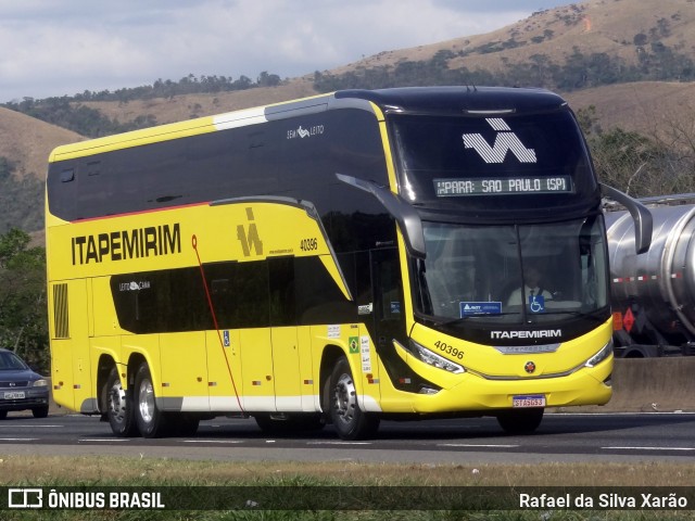 Viação Nova Itapemirim 40396 na cidade de Roseira, São Paulo, Brasil, por Rafael da Silva Xarão. Número da foto: #12594216.