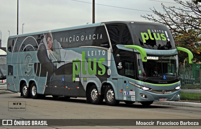 Viação Garcia 88197 na cidade de São Paulo, São Paulo, Brasil, por Moaccir  Francisco Barboza. Número da foto: #12593146.