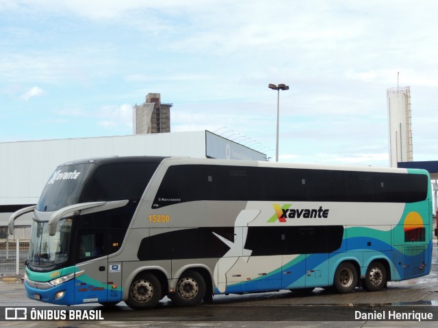Viação Xavante 15200 na cidade de Goiânia, Goiás, Brasil, por Daniel Henrique. Número da foto: #12595015.