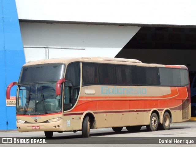 Auto Viação Goianésia 164003-5 na cidade de Goiânia, Goiás, Brasil, por Daniel Henrique. Número da foto: #12594811.