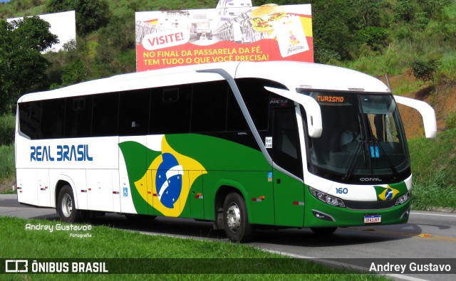 Real Brasil Turismo 160 na cidade de Aparecida, São Paulo, Brasil, por Andrey Gustavo. Número da foto: #12595574.