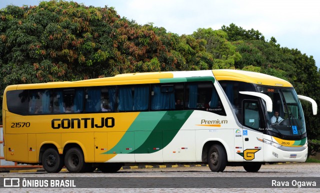 Empresa Gontijo de Transportes 21570 na cidade de Vitória da Conquista, Bahia, Brasil, por Rava Ogawa. Número da foto: #12594147.