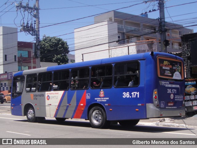 Vipol Transportes Rodoviários - TIPBUS - Transportes Intermunicipal 36.171 na cidade de São Paulo, São Paulo, Brasil, por Gilberto Mendes dos Santos. Número da foto: #12593151.
