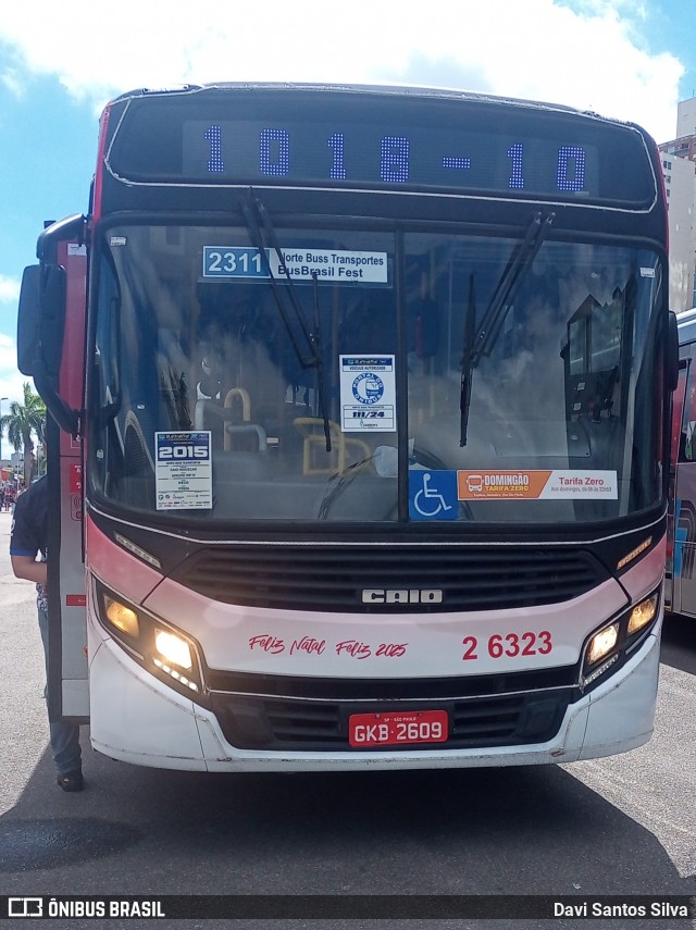 Transcooper > Norte Buss 2 6323 na cidade de Barueri, São Paulo, Brasil, por Davi Santos Silva. Número da foto: #12593105.