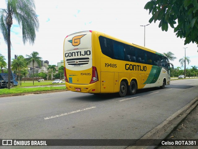 Empresa Gontijo de Transportes 19485 na cidade de Ipatinga, Minas Gerais, Brasil, por Celso ROTA381. Número da foto: #12593092.