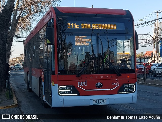 Voy Santiago THTD83 na cidade de El Bosque, Santiago, Metropolitana de Santiago, Chile, por Benjamín Tomás Lazo Acuña. Número da foto: #12595776.