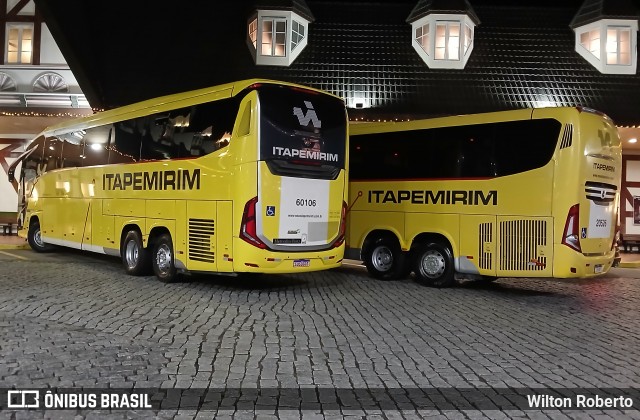 Viação Nova Itapemirim 60106 na cidade de Queluz, São Paulo, Brasil, por Wilton Roberto. Número da foto: #12594939.