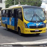 Viação União 4042 na cidade de Muriaé, Minas Gerais, Brasil, por Antonio Silva. Número da foto: #12593483.