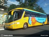 Expresso Amarelinho 341 na cidade de São Paulo, São Paulo, Brasil, por Manoel Junior. Número da foto: #12596122.