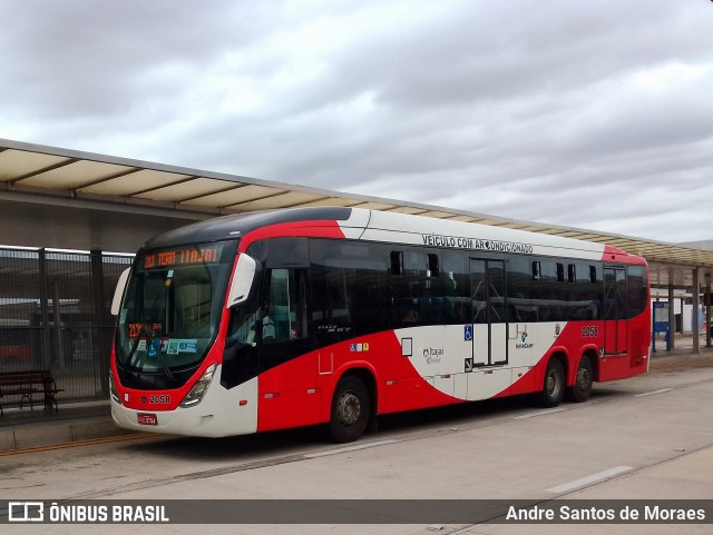 Itajaí Transportes Coletivos 2058 na cidade de Campinas, São Paulo, Brasil, por Andre Santos de Moraes. Número da foto: #12597226.