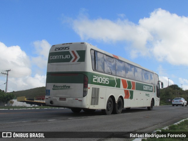 Empresa Gontijo de Transportes 21095 na cidade de Maruim, Sergipe, Brasil, por Rafael Rodrigues Forencio. Número da foto: #12596408.