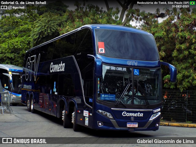 Viação Cometa 721306 na cidade de São Paulo, São Paulo, Brasil, por Gabriel Giacomin de Lima. Número da foto: #12597638.