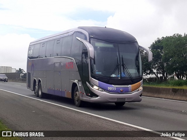 Rota Transportes Rodoviários 9055 na cidade de Lorena, São Paulo, Brasil, por João Felipe. Número da foto: #12596989.