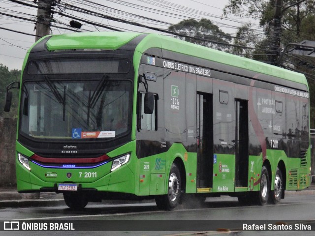 Viação Campo Belo 7 2011 na cidade de São Paulo, São Paulo, Brasil, por Rafael Santos Silva. Número da foto: #12598901.