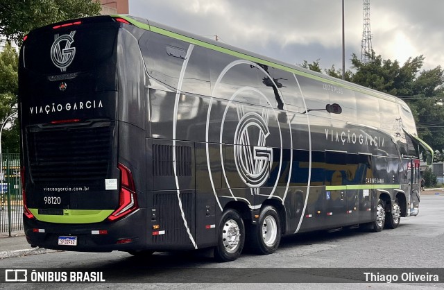Viação Garcia 98120 na cidade de São Paulo, São Paulo, Brasil, por Thiago Oliveira. Número da foto: #12596834.