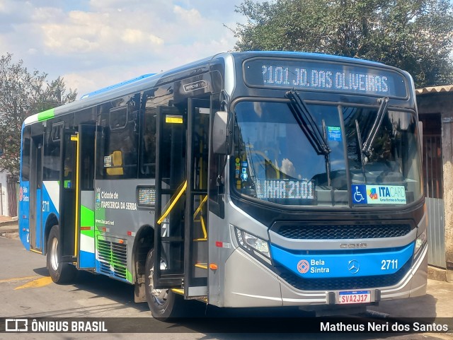 Viação Bela Sintra 2711 na cidade de Itapecerica da Serra, São Paulo, Brasil, por Matheus Neri dos Santos. Número da foto: #12596778.