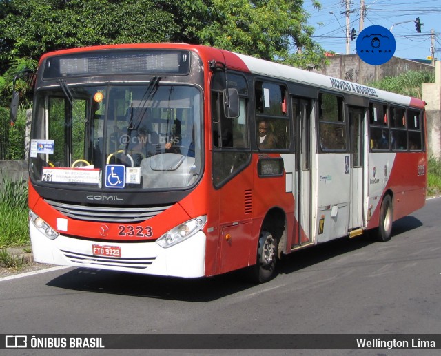 Expresso CampiBus 2323 na cidade de Campinas, São Paulo, Brasil, por Wellington Lima. Número da foto: #12596446.