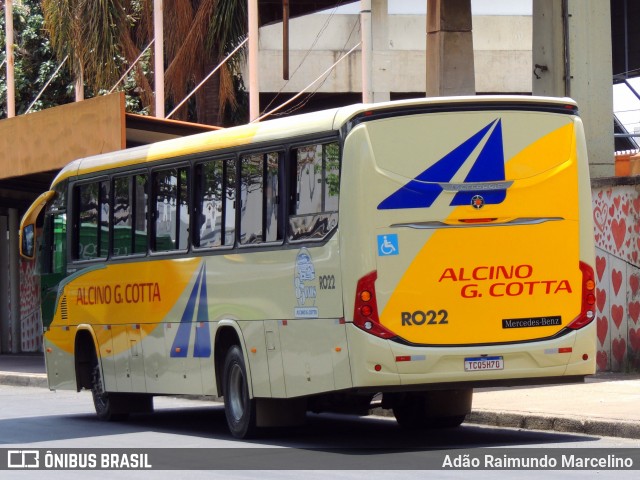 Empresa Alcino G. Cotta R022 na cidade de Belo Horizonte, Minas Gerais, Brasil, por Adão Raimundo Marcelino. Número da foto: #12596393.