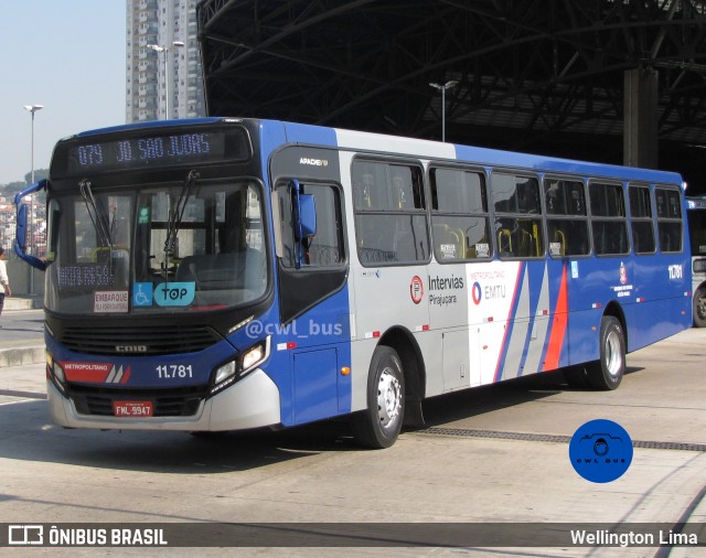 Viação Pirajuçara 11.781 na cidade de São Paulo, São Paulo, Brasil, por Wellington Lima. Número da foto: #12598411.