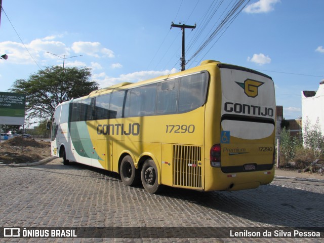 Empresa Gontijo de Transportes 17290 na cidade de Caruaru, Pernambuco, Brasil, por Lenilson da Silva Pessoa. Número da foto: #12598049.