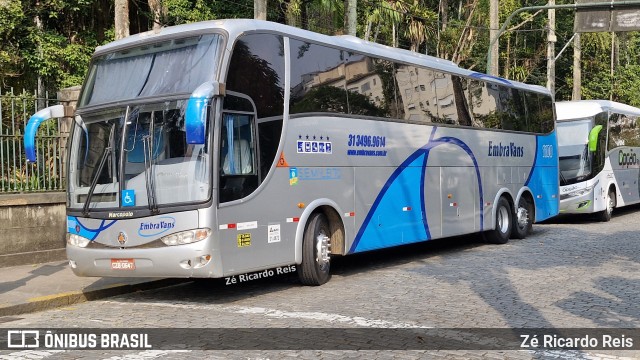 Embravans Turismo 1100 na cidade de Petrópolis, Rio de Janeiro, Brasil, por Zé Ricardo Reis. Número da foto: #12597591.