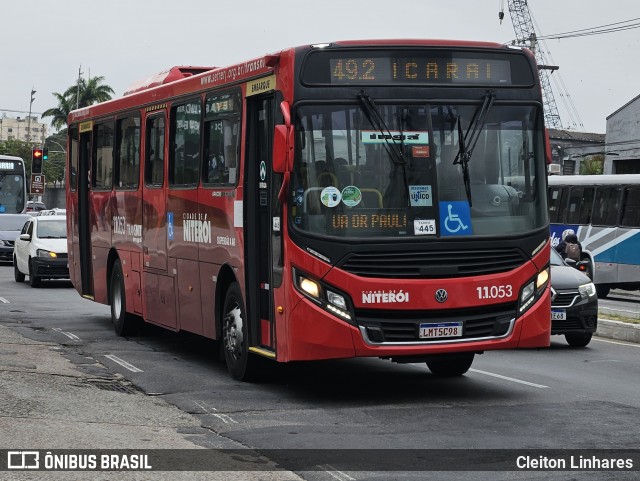Auto Lotação Ingá 1.1.053 na cidade de Niterói, Rio de Janeiro, Brasil, por Cleiton Linhares. Número da foto: #12597823.