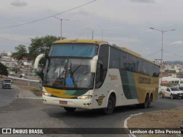 Empresa Gontijo de Transportes 17020 na cidade de Caruaru, Pernambuco, Brasil, por Lenilson da Silva Pessoa. Número da foto: #12598046.