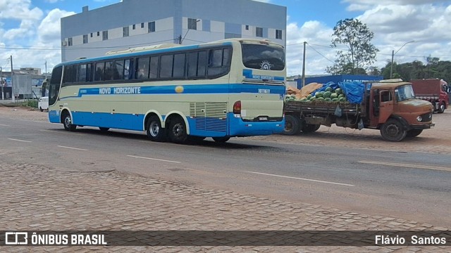 Viação Novo Horizonte 1011611 na cidade de Barra da Estiva, Bahia, Brasil, por Flávio  Santos. Número da foto: #12598575.