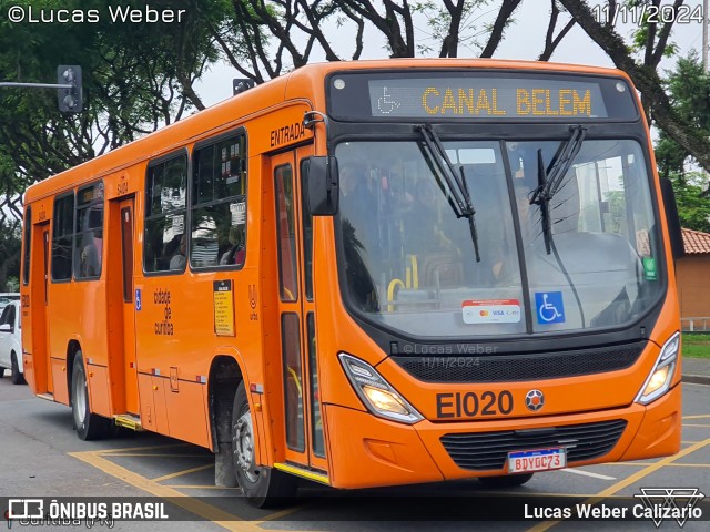 Auto Viação São José dos Pinhais EI020 na cidade de Curitiba, Paraná, Brasil, por Lucas Weber Calizario. Número da foto: #12596471.
