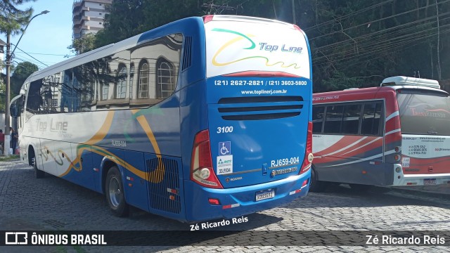 Top Line Turismo RJ 659.004 na cidade de Petrópolis, Rio de Janeiro, Brasil, por Zé Ricardo Reis. Número da foto: #12597547.