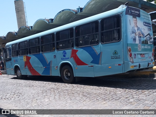 Auto Viação São José 12215 na cidade de Fortaleza, Ceará, Brasil, por Lucas Caetano. Número da foto: #12596363.