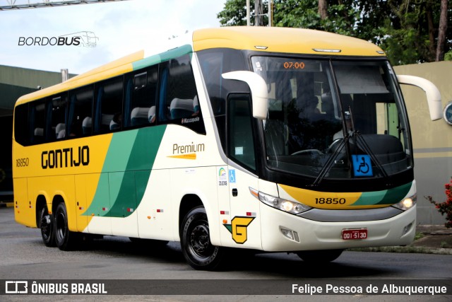 Empresa Gontijo de Transportes 18850 na cidade de Salvador, Bahia, Brasil, por Felipe Pessoa de Albuquerque. Número da foto: #12598166.
