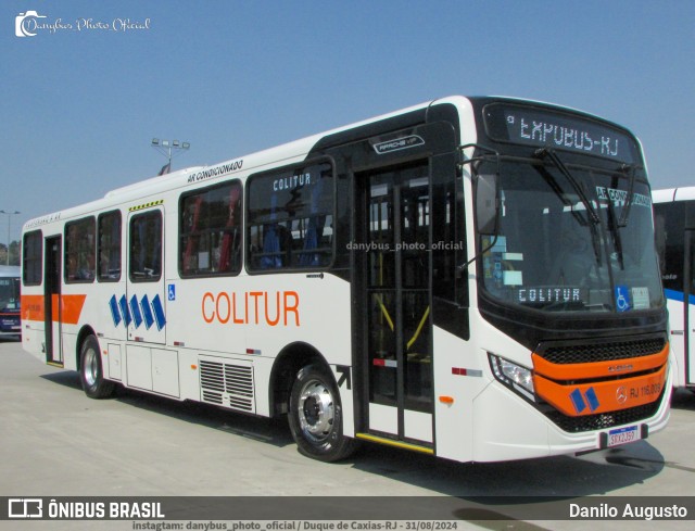 Colitur Transportes Rodoviários RJ 116.009 na cidade de Duque de Caxias, Rio de Janeiro, Brasil, por Danilo Augusto. Número da foto: #12598618.