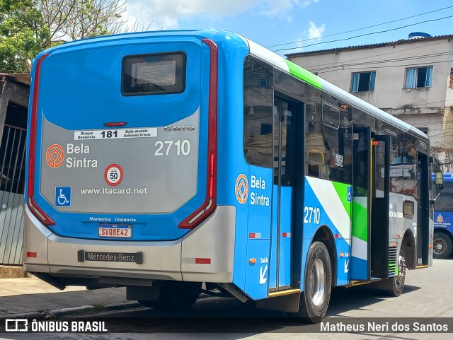Viação Bela Sintra 2710 na cidade de Itapecerica da Serra, São Paulo, Brasil, por Matheus Neri dos Santos. Número da foto: #12596781.
