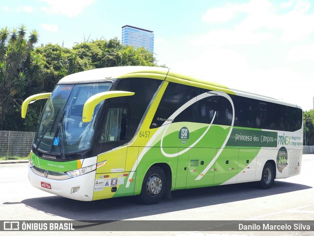 Expresso Princesa dos Campos 6457 na cidade de Curitiba, Paraná, Brasil, por Danilo Marcelo Silva. Número da foto: #12597123.
