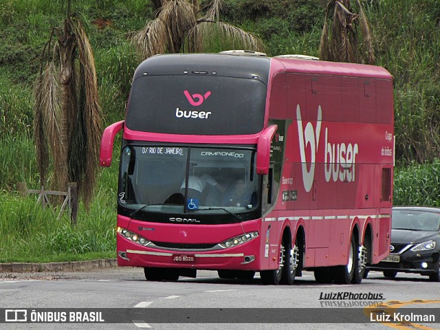 Buser Brasil Tecnologia 8020 na cidade de Juiz de Fora, Minas Gerais, Brasil, por Luiz Krolman. Número da foto: #12596284.