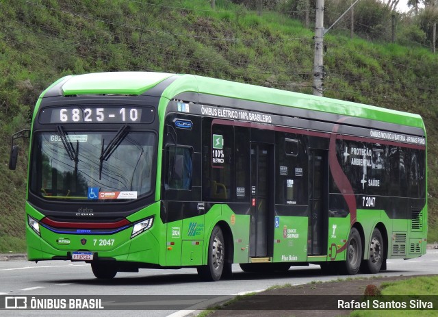 Viação Campo Belo 7 2047 na cidade de São Paulo, São Paulo, Brasil, por Rafael Santos Silva. Número da foto: #12598913.