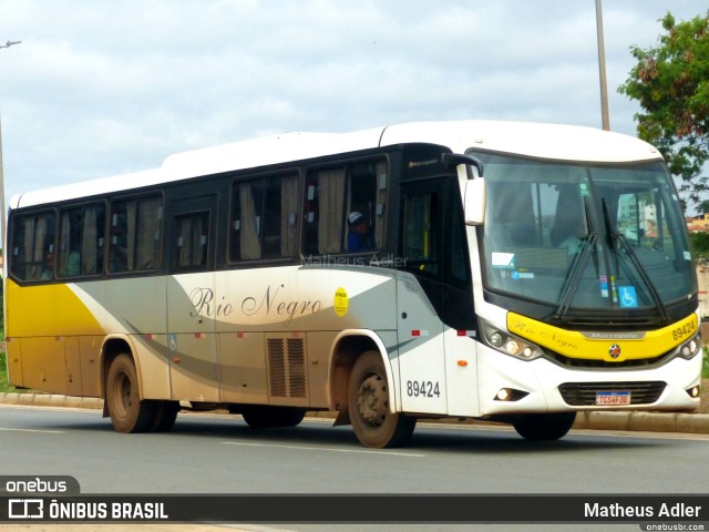 Rio Negro Fretamento e Turismo 89424 na cidade de Belo Horizonte, Minas Gerais, Brasil, por Matheus Adler. Número da foto: #12597737.