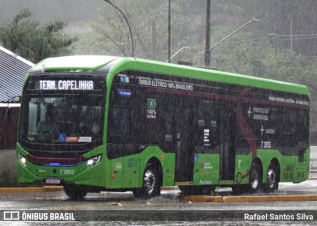 Viação Campo Belo 7 2053 na cidade de São Paulo, São Paulo, Brasil, por Rafael Santos Silva. Número da foto: #12598888.