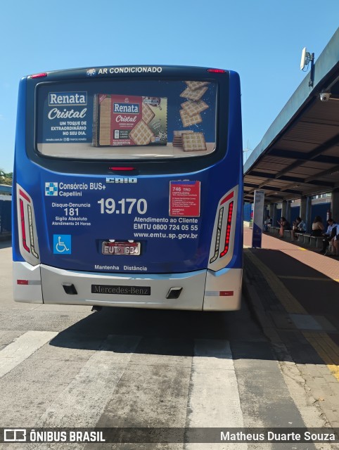 Transportes Capellini 19.170 na cidade de Hortolândia, São Paulo, Brasil, por Matheus Duarte Souza. Número da foto: #12598397.