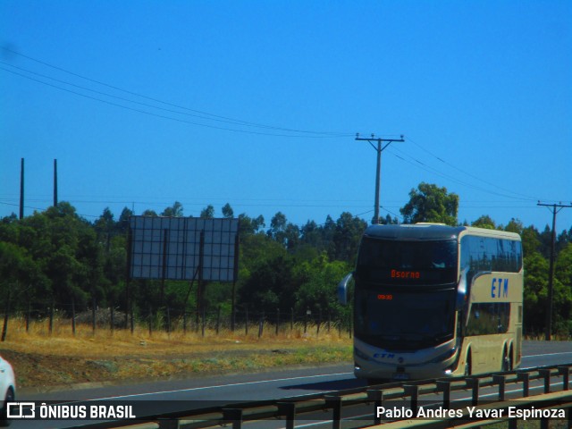 ETM - Empresa de Transporte Maullín 506 na cidade de Cabrero, Biobío, Bío-Bío, Chile, por Pablo Andres Yavar Espinoza. Número da foto: #12598803.