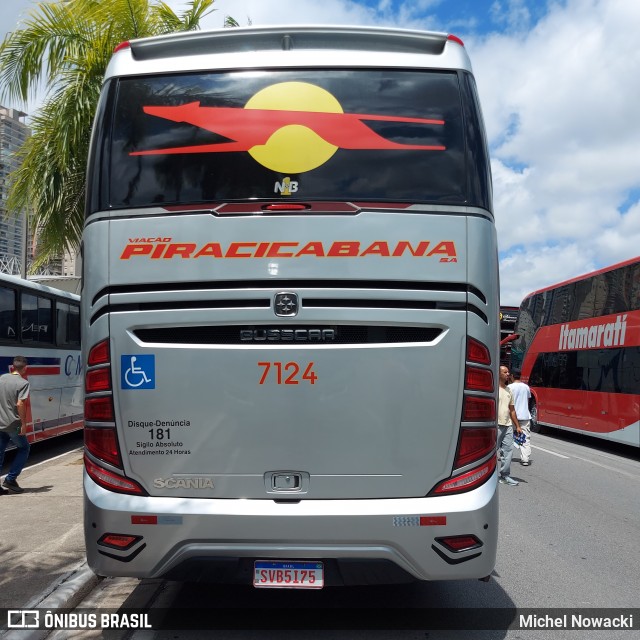 Viação Piracicabana 7124 na cidade de Barueri, São Paulo, Brasil, por Michel Nowacki. Número da foto: #12600854.