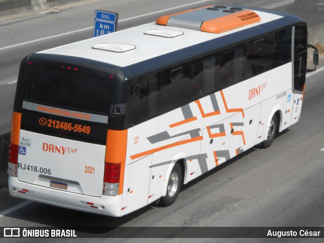 Dany Tur Excursões e Viagens RJ 418.006 na cidade de Nova Iguaçu, Rio de Janeiro, Brasil, por Augusto César. Número da foto: #12600524.