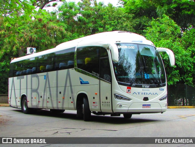 Viação Atibaia São Paulo 1224 na cidade de São Paulo, São Paulo, Brasil, por FELIPE ALMEIDA. Número da foto: #12600078.